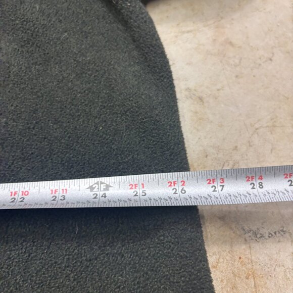 Vintage BUM Equipment Fleece Hoodie XL Green Oversized - Picture 8 of 11